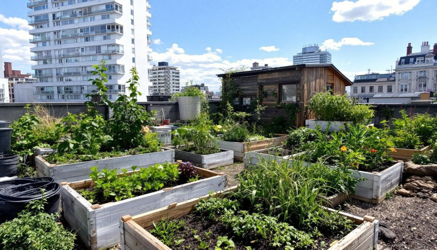 Comment intégrer la permaculture dans votre jardin urbain ?