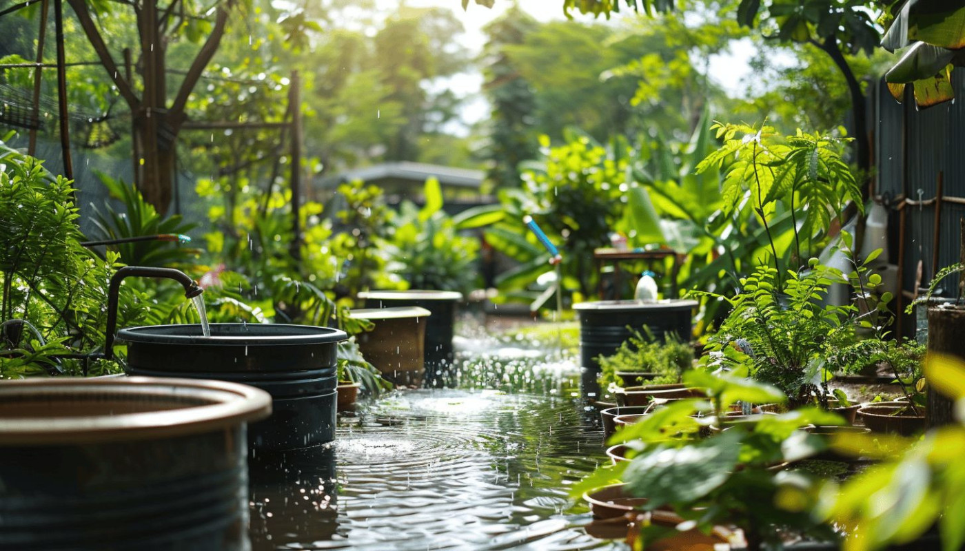 Récupération et utilisation des eaux de pluie dans le jardin méthodes et avantages